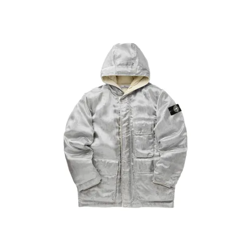 Stone Island Silver Мужские Куртки