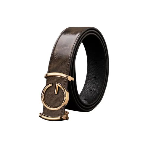 AIKEDAISHU Ремни из коровьей кожи Мужской 3,4CM