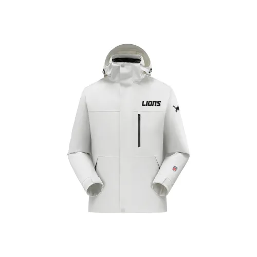 NFL Водонепроницаемый и Ветрозащитный Ветровка Унисекс Белый