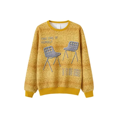 CONP Желтый Унисекс Свитшоты