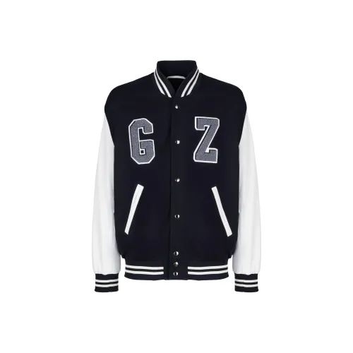 Giuseppe Zanotti GZ SS24 Бейсбольная куртка Мужская Черная