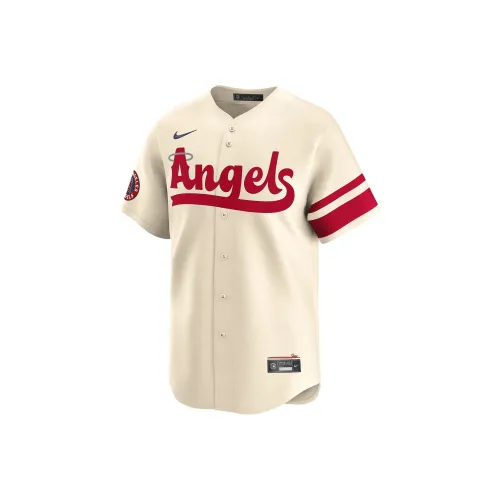 nike x MLB Бейсбольная куртка Мужская Кремовая