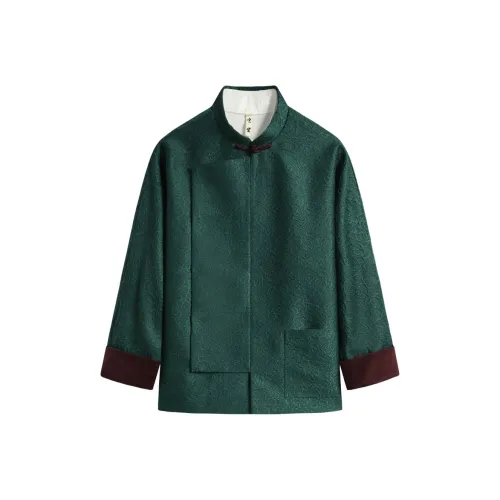 XUANSHENG Куртки и Пальто Мужской Темно-Зеленый