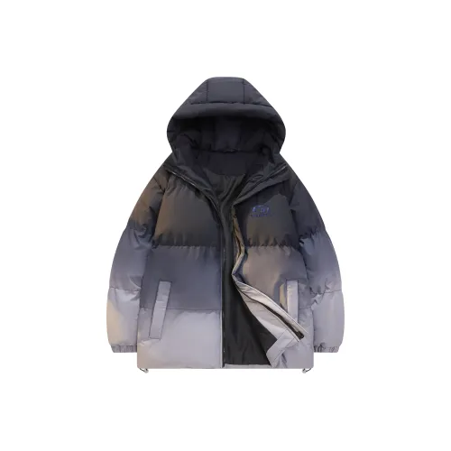 LA'T.WEEKEND Хлопковый пуховик куртка унисекс