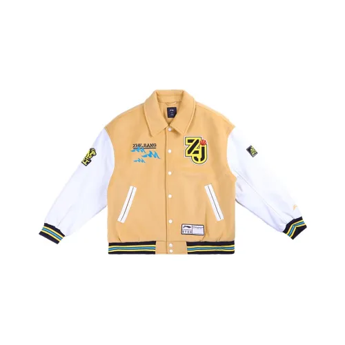 Лайнер CBA Collection Professional Basketball Collection Куртки Пальто 24 25 Сезон Гуанчжоу Команда Унисекс