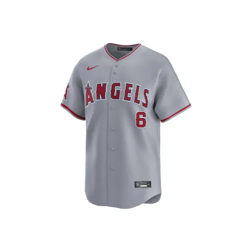 nike x MLB Dri Fit ADVLos Angeles Angels Бейсбольная куртка Мужская Серый