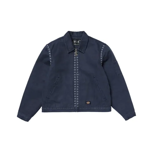 THUG CLUB Dickies Collaboration Синяя унисекс куртка