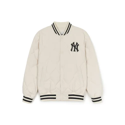 MLB Base Logo New York Yankees Бейсбольная куртка Унисекс Экрю