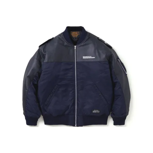 NEIGHBORHOOD Schott X Kostas Co Бренд Унисекс Куртки