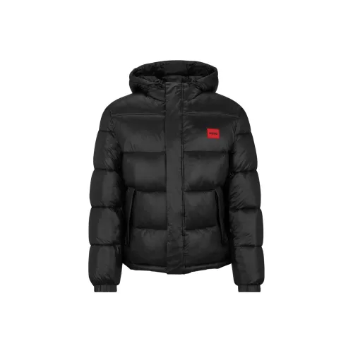 HUGO BOSS Пуховик Мужской Черный