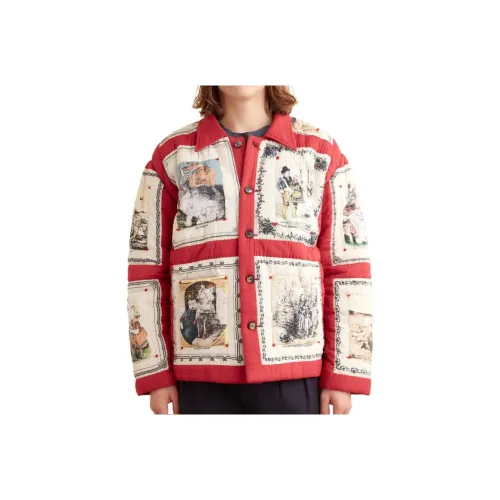 Bode Red Men's Jackets Bode Красный Мужские Куртки