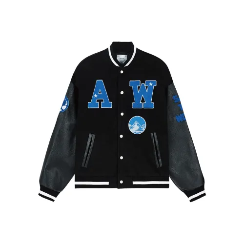 AIRWAY Бейсбольная куртка Унисекс Черный
