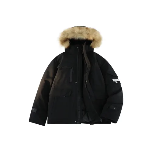 Paddy Julia Хлопковый пуховик Унисекс Черный