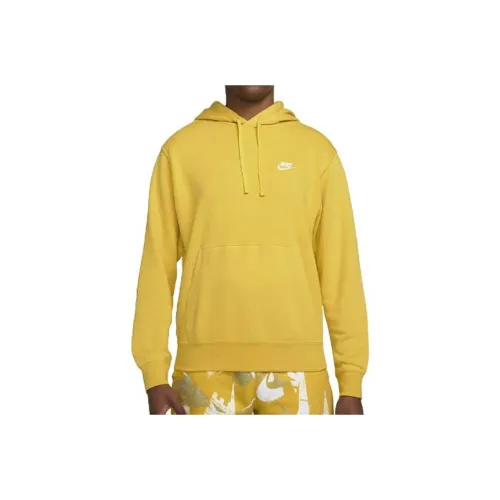 Nike Clothing Желтый Мужской Свитшот
