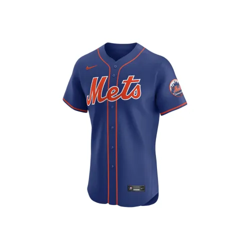 nike Dri Fit ADVNew York Mets Бейсбольная куртка Мужская Синяя