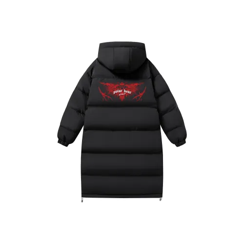 POLAR BEAR Пуховик Унисекс Черный