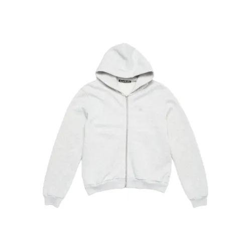 ACNE STUDIOS SS25 Светло-серый Унисекс Свитшоты