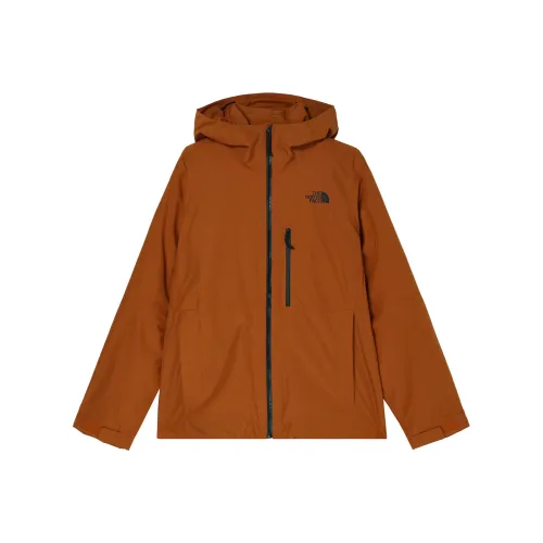 THE NORTH FACE Urban Exploration Водонепроницаемый и Ветрозащитный для сохранения тепла Ветровка Мужская Закатный оранжевый