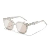 Прозрачный серый с светло-чайными линзами