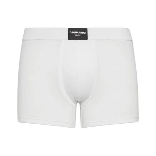 DSQUARED 2 Трусы Мужские 1 Пачка Белые