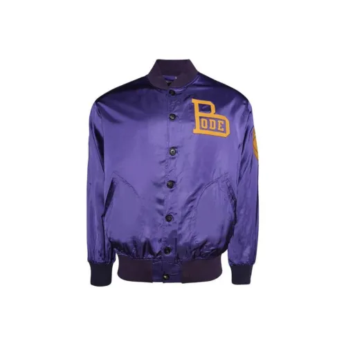 Bode Куртки и Пальто Мужской Фиолетовый