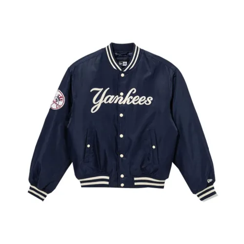 New Era Темно-синий Унисекс Бейсбольные Джерси