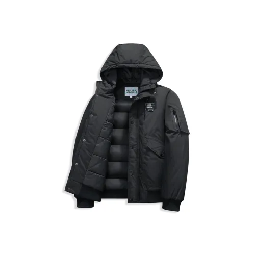 FAIRWHALE Куртки Пальто Мужской Чисто Черный