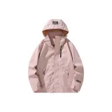 Легкая ветровка розового цвета