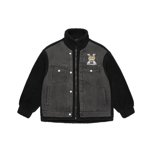 ED HARDY X Черная унисекс куртка