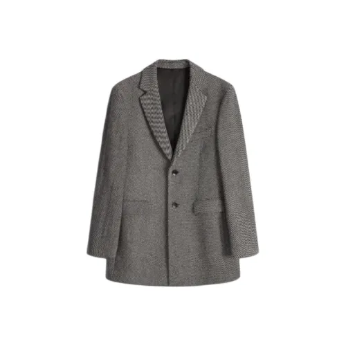 K BOXING Kiln Серый Мужской Пальто