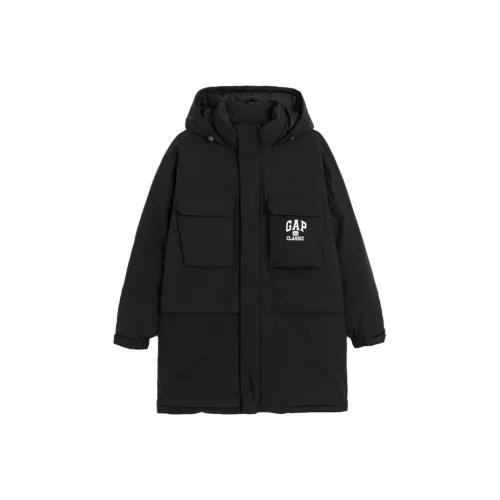 GAP совместный бренд Черный мужской хлопковый пуховик