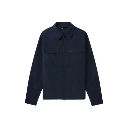 FRED PERRY Морской синий NYX Мужские куртки