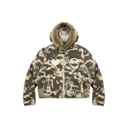 GOOD BAI GOODEES серия Пустынный камуфляж Унисекс Бархатные куртки
