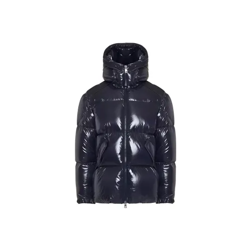 Moncler Пуховик Пальто Мужское Морской Синий