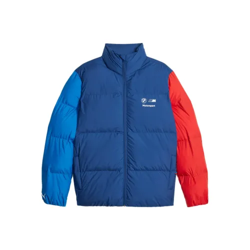 PUMA Doudoune BMW M Motorsport Homme Пуховая куртка Мужской Профессиональный Синий