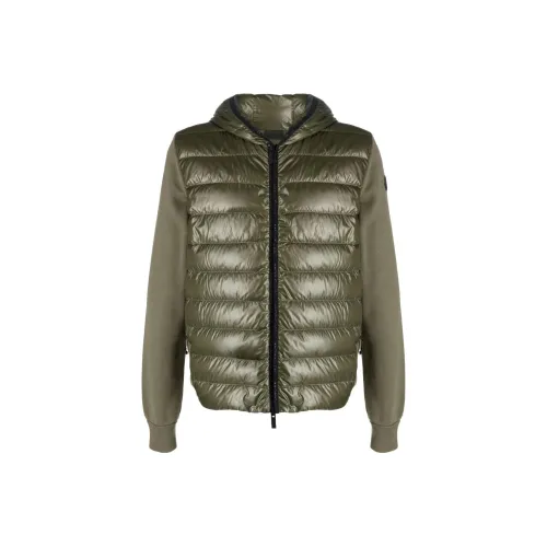 Moncler Пуховик Мужской Оливково-зеленый