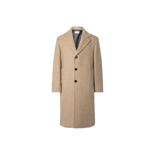 BRUNELLO CUCINELLI Пальто Мужское Светлый Умбра