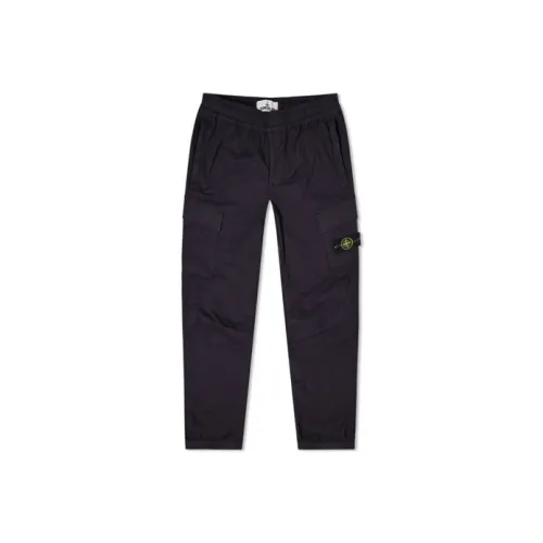 STONE ISLAND Морские синие мужские карго-брюки