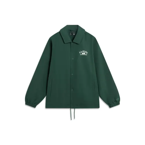 LINING Lotus Leaf Куртки и Пальто Унисекс Винтажный Зеленый