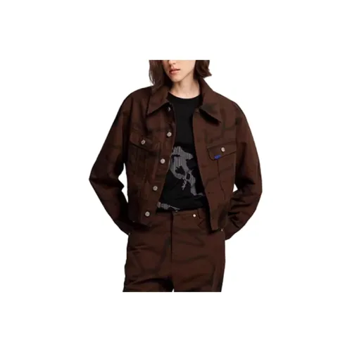 Lee Коричневая унисекс куртка