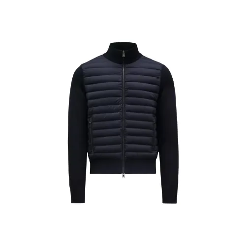 Moncler Пуховик Мужской Navy Синий