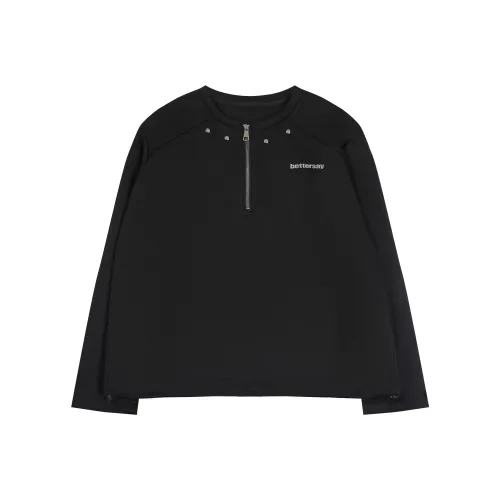 BETTERSAY Толстовка Унисекс Черный