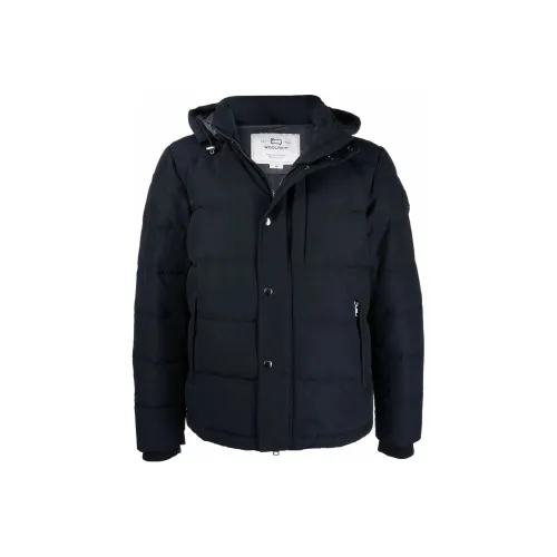 WOOLRICH Пуховик Мужской Синий