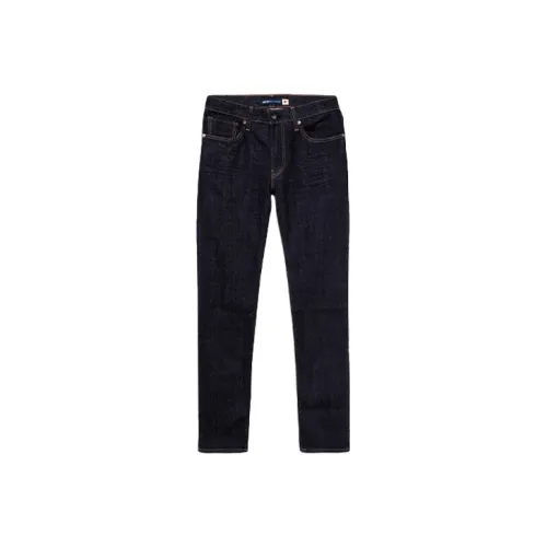 Levis Темно-синие мужские джинсы