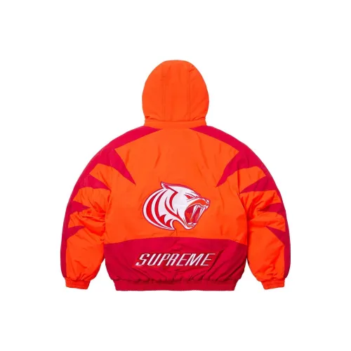 Supreme FW23 Осенне-зимняя коллекция WEEK15 WILDCAT Sideline Пуховая куртка Унисекс