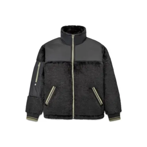 UGG Landyn Sporty Шерпа Куртка Куртки Пальто Мужской Угольный Цвет