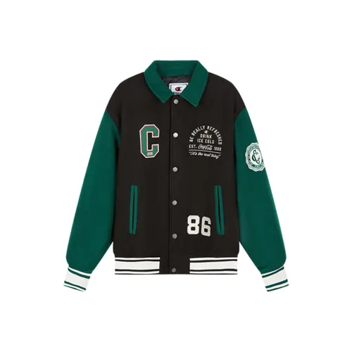 Champion x COCA COLA Бейсбольная куртка Версия для США Унисекс Яшмовый