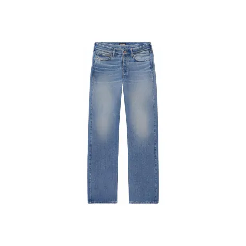 Balenciaga Blue Men's Jeans Баленсиага Синий Мужские Джинсы