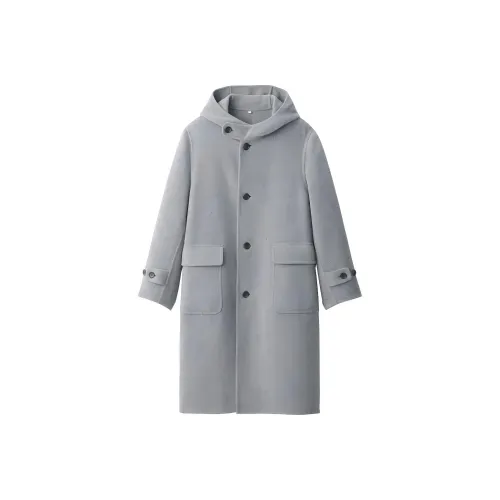 MUJI LABO series Пальто Мужское Светло-Серое