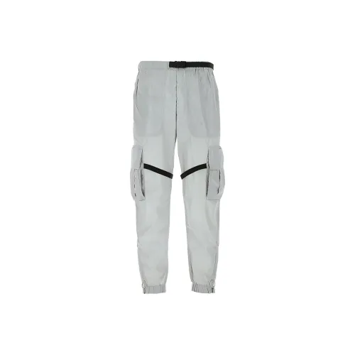Off Белый SS21 Серый Мужские Карго Брюки